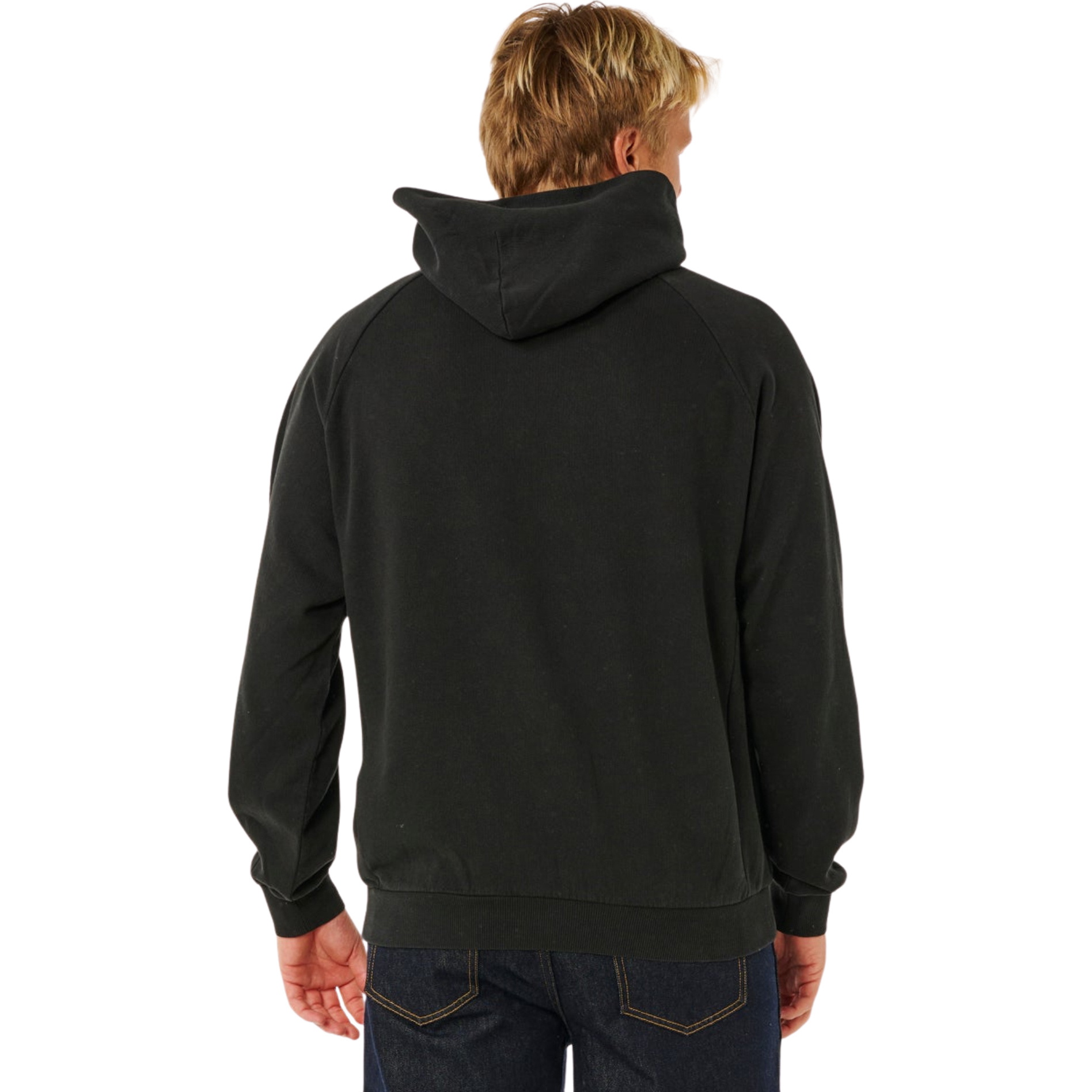 Rip Curl Homem Premium Hoodie De Surf 0AWMFL - Black